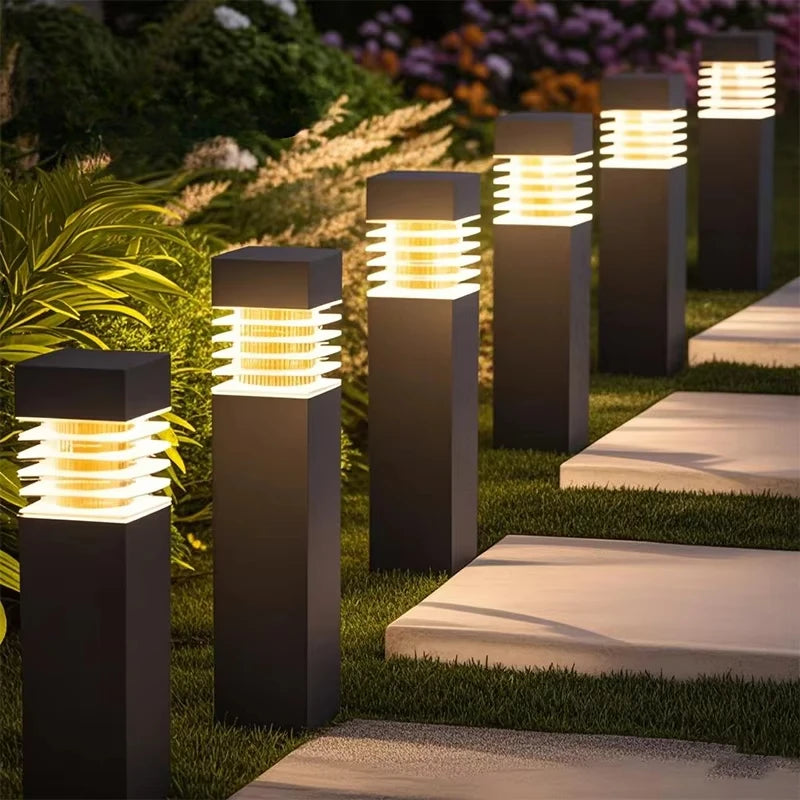 Lumières solaires extérieures de paysage